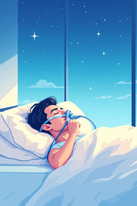 دستگاه CPAP برای درمان آپنه خواب